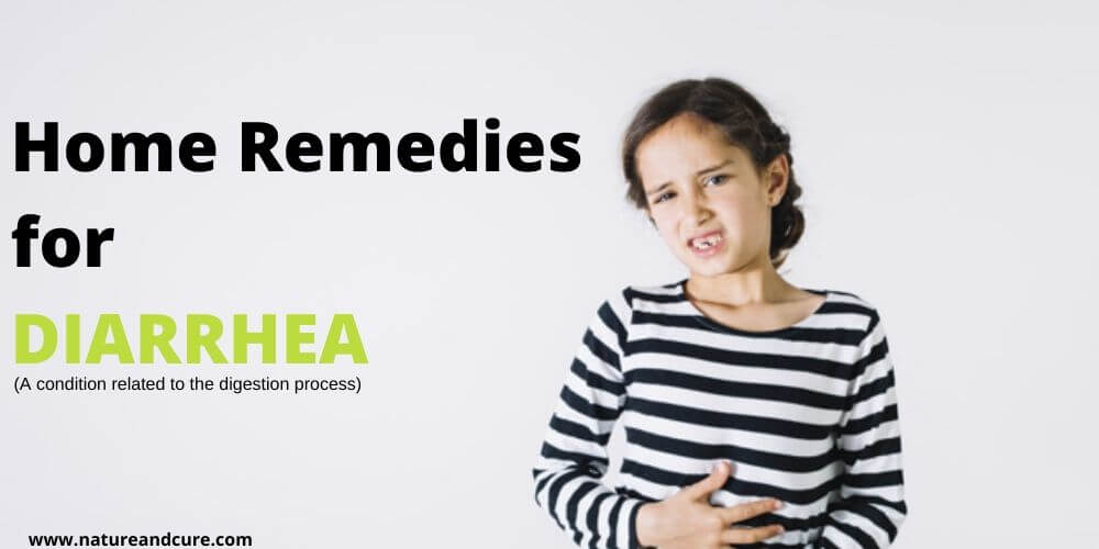 home Remedies for Diarrhea
