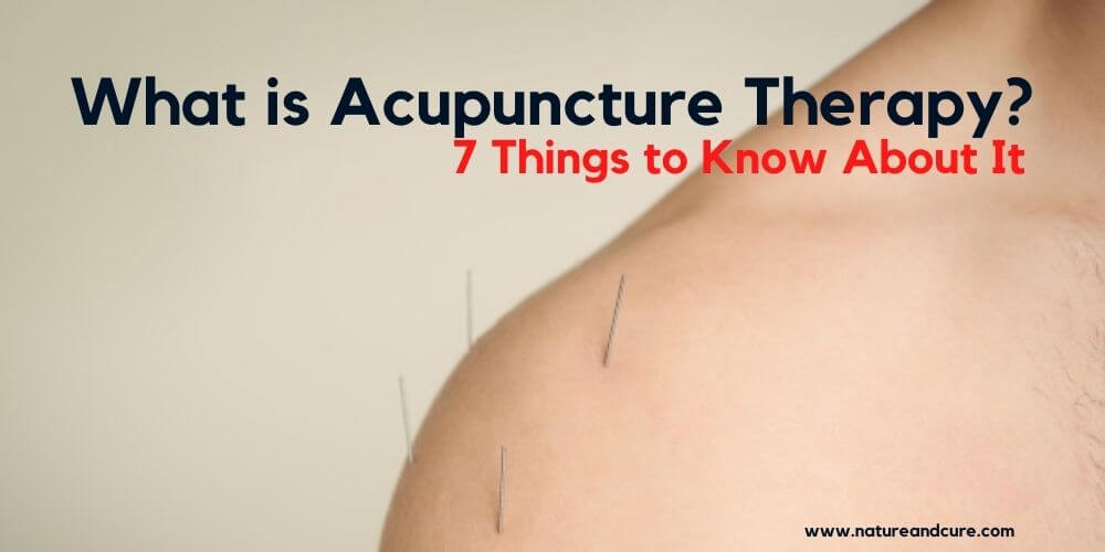 Acupuncture Therapy needles